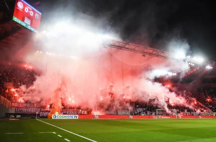 West Ham's opponents Olympiacos send laser, flares and firecrackers warning to fans ahead of match